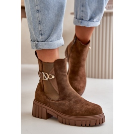 Step in style Bottes Modèle Bervena SZ103 Marron - Entrez avec style brun 1