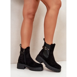 Step in style Bottes Modèle Bervena SZ103 Noir - Entrez avec style le noir 3