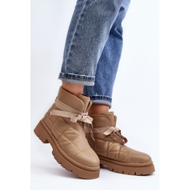 Step in style Bottes Modèle Bizzanti NS307 Kaki - Entrez avec style beige 1