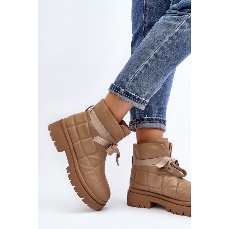 Step in style Bottes Modèle Bizzanti NS307 Kaki - Entrez avec style beige 2