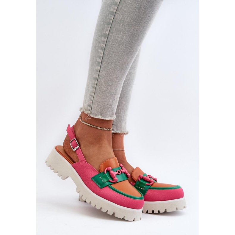 Step in style Sandales Modèle Da MR38-656 Orange - Entrez avec style 1