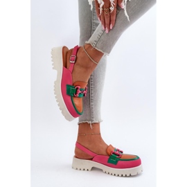 Step in style Sandales Modèle Da MR38-656 Orange - Entrez avec style 3