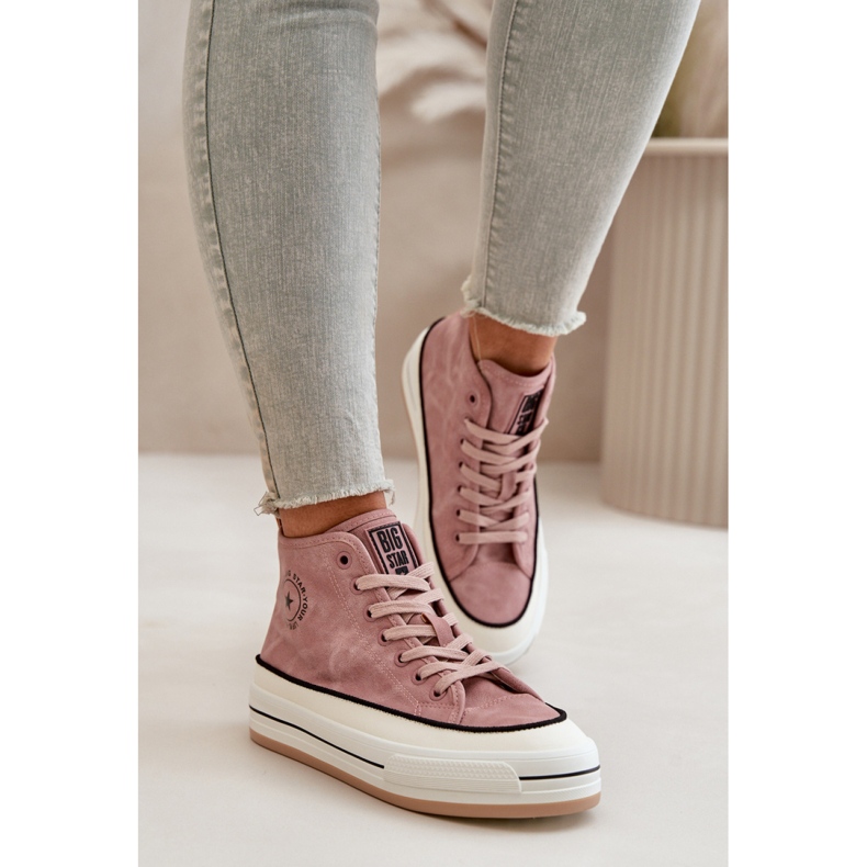 Step in style Baskets Modèle Big Star OO274068 Rose - Entrez dans le style 1