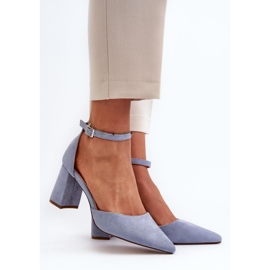 Step in style Escarpins Modèle Halene Y2385-1 Bleu - Entrez avec style 1