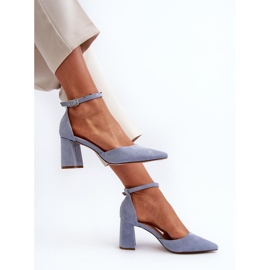 Step in style Escarpins Modèle Halene Y2385-1 Bleu - Entrez avec style 2
