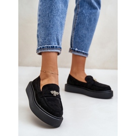 Step in style Mocassins Modèle Erithine 6680 Noir - Entrez avec style le noir 1