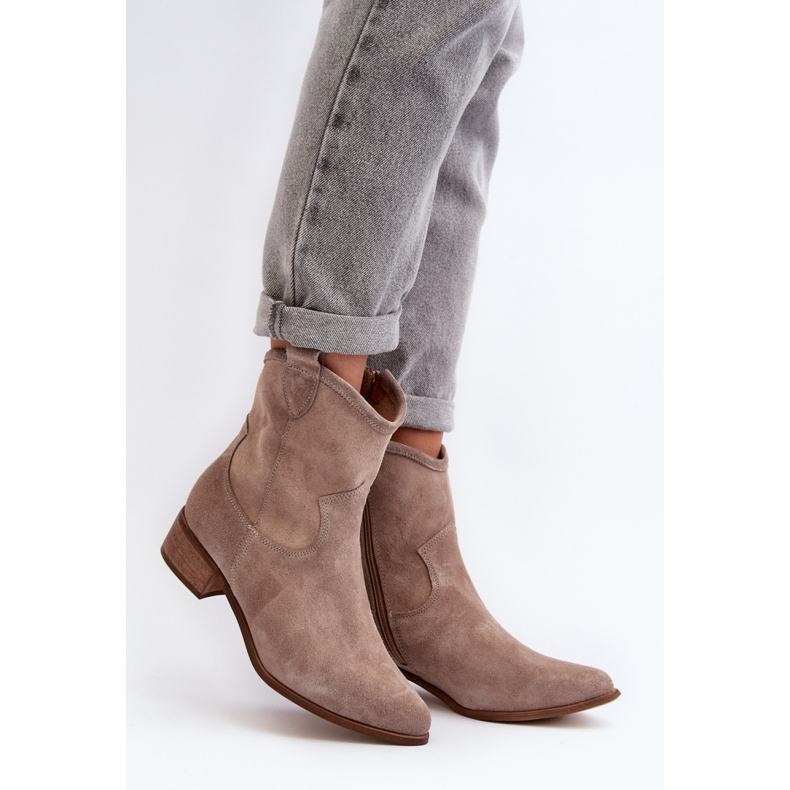 Step in style Bottes Modèle Zazoo 3329 Cappuccino - Entrez avec style brun 1