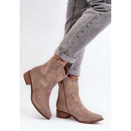 Step in style Bottes Modèle Zazoo 3329 Cappuccino - Entrez avec style brun 2