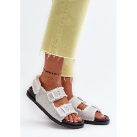 Step in style Sandales Modèle Irmale H8-698 Blanc - Entrez avec style blanche 1