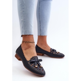 Step in style Ballerines Modèle Nestavia ASA222-1 Navy - Entrez avec style 2