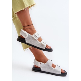 Step in style Sandales Modèle Irmale H8-698 Blanc - Entrez avec style blanche 2