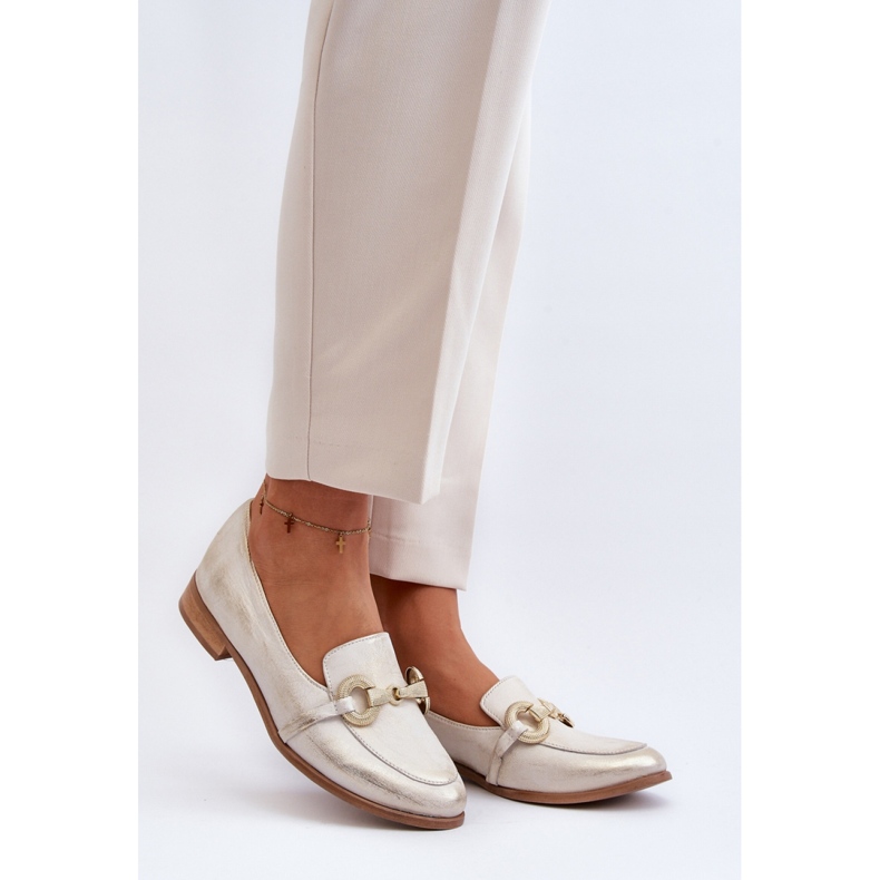 Step in style Mocassins Modèle Zazoo 2880/004 Or - Entrez avec style jaune 1