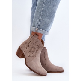 Step in style Bottes Modèle Zazoo 3426 Cappuccino - Entrez avec style beige 1