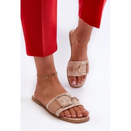 Step in style Sandale Tongs Modèle Taleci 1826 Beige - Entrez avec style 2