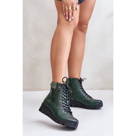 Step in style Bottes Modèle Savindria RMR23109A-2 Vert - Entrez avec style 1