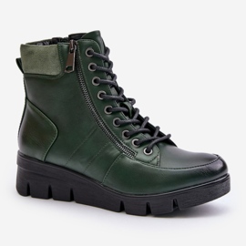 Step in style Bottes Modèle Savindria RMR23109A-2 Vert - Entrez avec style 2