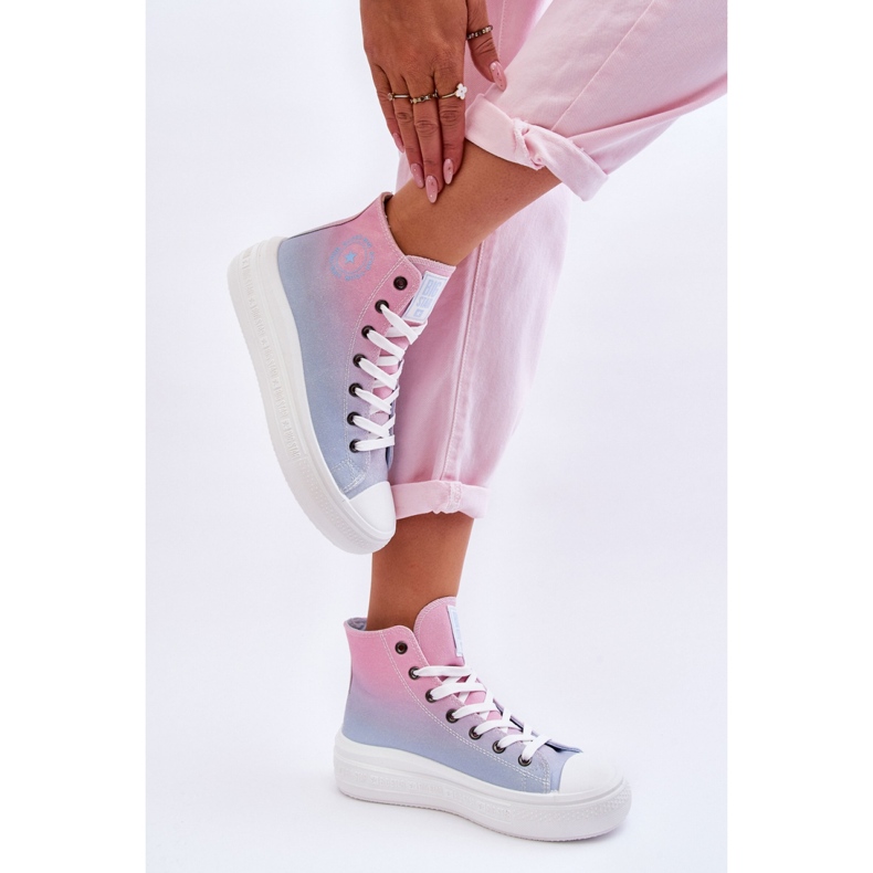 Step in style Baskets Modèle Big Star LL274A191 Rose/Bleu - Entrez dans le style multicolore 1