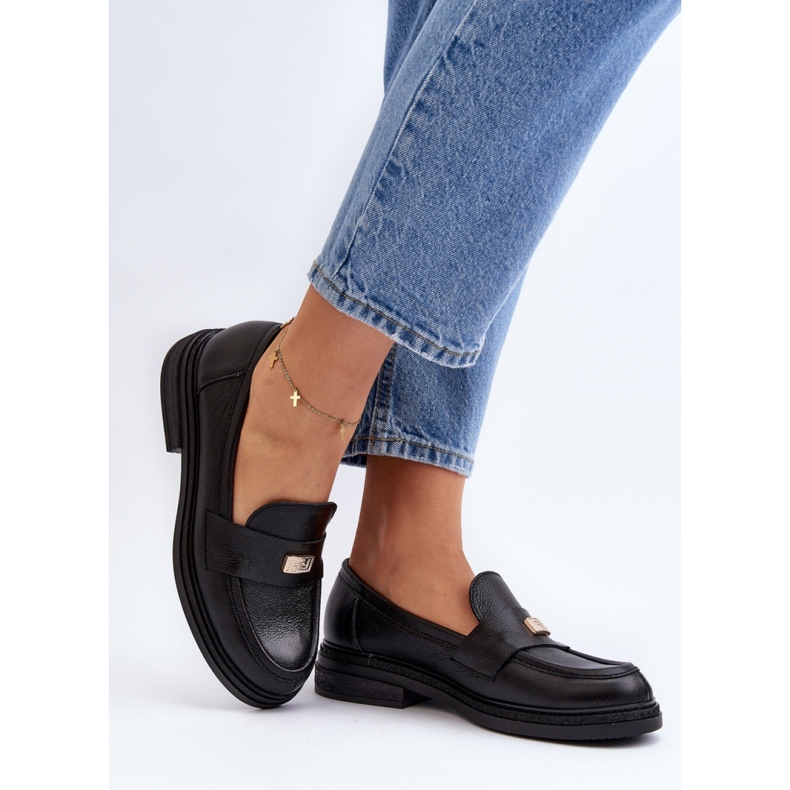 Step in style Mocassins Modèle Zazoo 20165 Noir - Entrez avec style 2