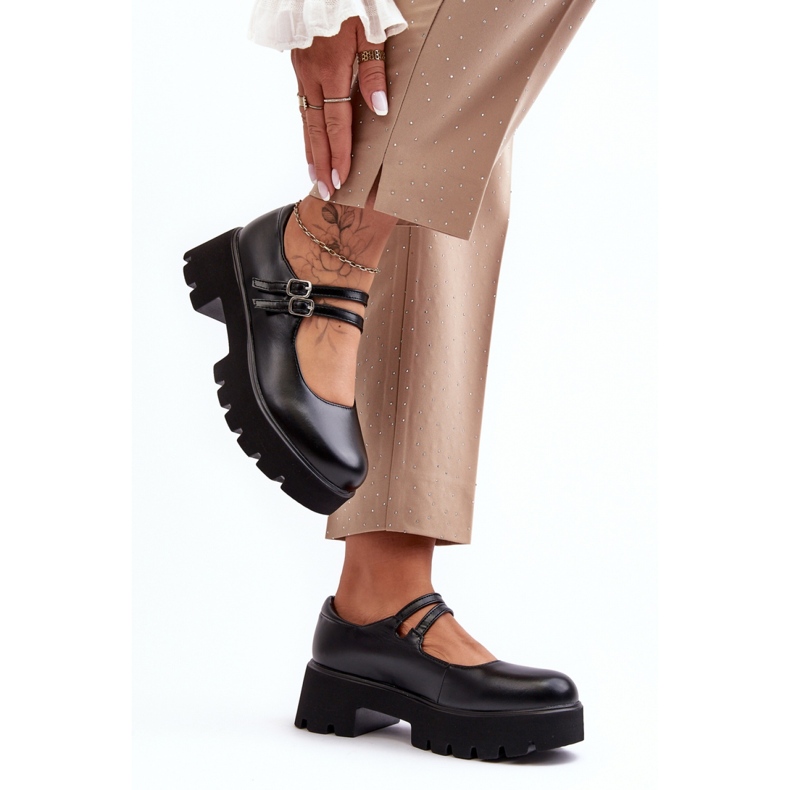 Step in style Chaussures Modèle Saviwa 9651 Noir - Entrez avec style le noir 1