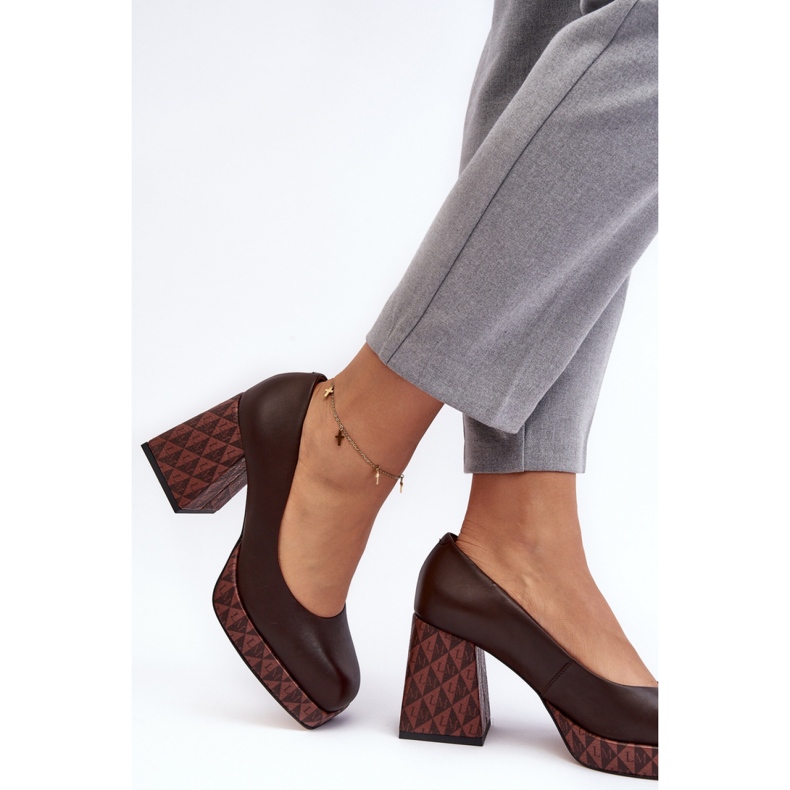 Step in style Escarpins Modèle Laura Messi 259/236-820 Marron - Entrez avec style brun 2