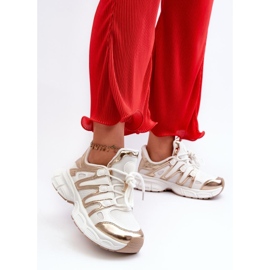 Step in style Chaussures de sport Modèle Ahmani NB633P Blanc/Or - Entrez dans le style blanche 2