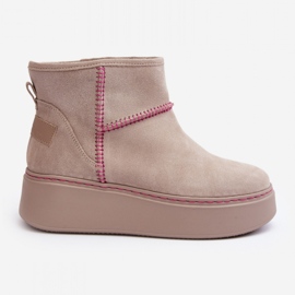 Step in style Bottes de neige Modèle Maciejka 06257-22 Beige Clair - Entrez avec style 3