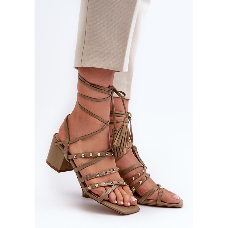 Step in style Sandales Modèle Chrisele 3973 Vert - Entrez avec style 1