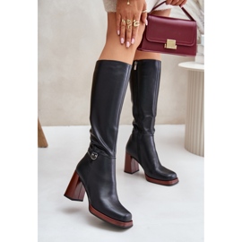 Step in style Modèle Da JC42-39 Bottes noires - Entrez avec style le noir 1