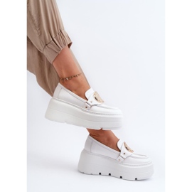Step in style Mocassins Modèle Zazoo 3458 Blanc - Entrez avec style blanche 2