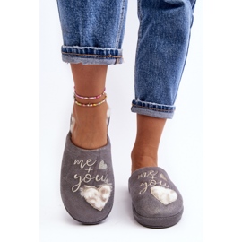 Step in style Pantoufles Modèle Geraja MD6003 Gris - Entrez avec style 1