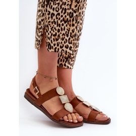Step in style Sandales Modèle Sergio Leone SK072H Marron - Entrez avec style brun 1