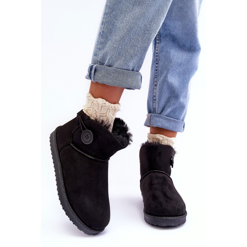 Bottes de neige pour femmes noires le noir 1