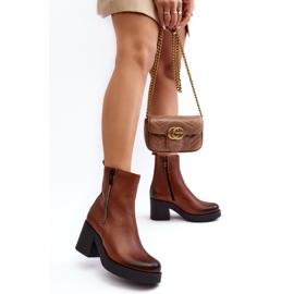 Step in style Bottes Modèle Lemar Littosa 60432 Marron - Entrez avec style brun 2