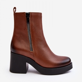 Step in style Bottes Modèle Lemar Littosa 60432 Marron - Entrez avec style brun 3