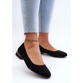 Step in style Ballerines Modèle Sergio Leone PB202 Noir - Entrez avec style le noir 3