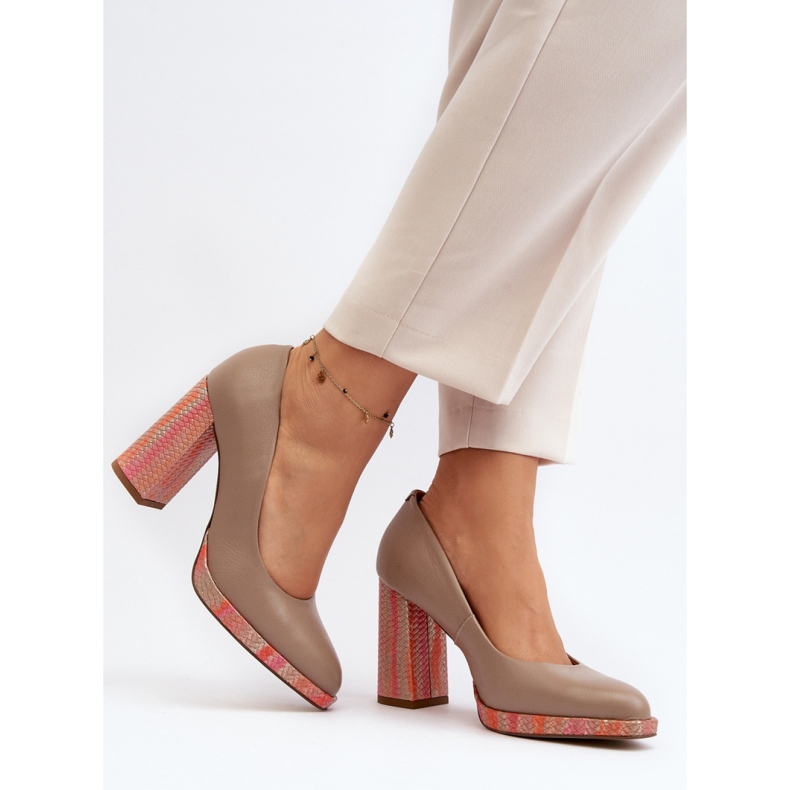 Step in style Escarpins Modèle Laura Messi 2746/252-837 Beige - Entrez avec style 2 Step in style Escarpins Modèle Laura Messi 2746/252-837 Beige - Entrez avec style 2