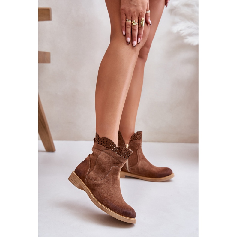 Bottines femme Lewski marron brun 1 Bottines femme Lewski marron brun 1