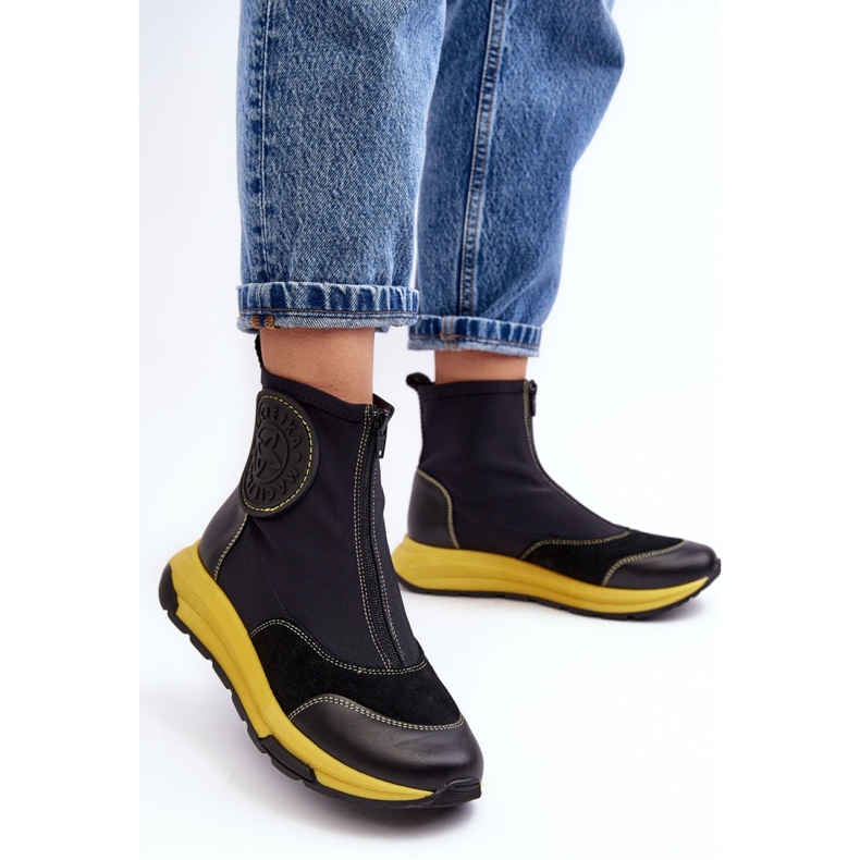 Maciejka Bottines femme noires le noir 1