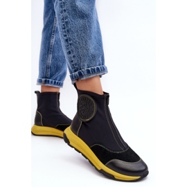 Maciejka Bottines femme noires le noir 2