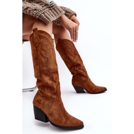 Step in style Bottes Modèle Sloana WZ688-12 Camel Suede - Entrez avec style brun 3