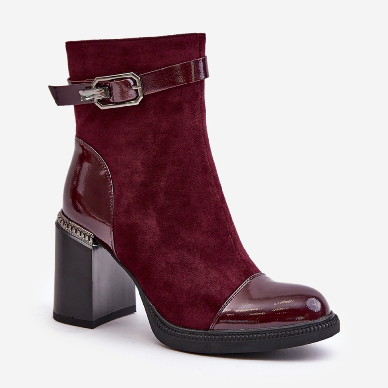 Step in style Bottes Modèle Da MR880-085 Bordo - Entrez avec style rouge 2