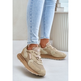 Chaussures de sport à plateforme Big Star Beige 1