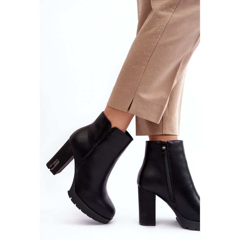 Bottines femme Noir le noir 2