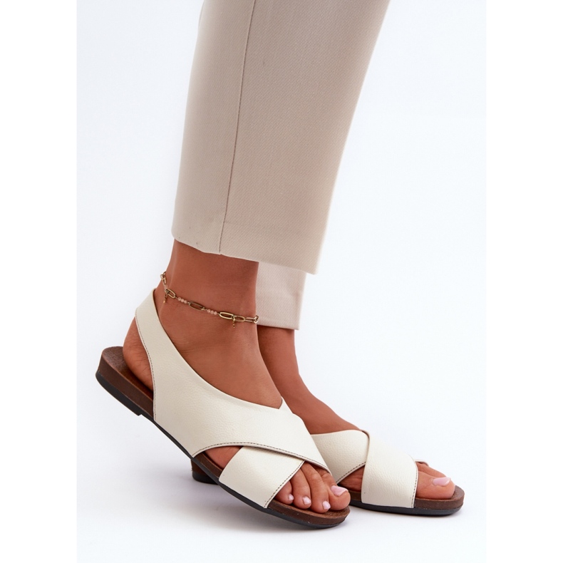 Step in style Sandales Modèle Zazoo 40407 Beige Clair - Entrez avec style 1
