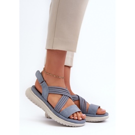 Sandales 24SD06-7056 Bleu 1