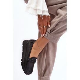 Lemar Chaussures slip-on femme noires 2