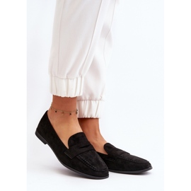 Mocassins classiques pour femmes Noir 1