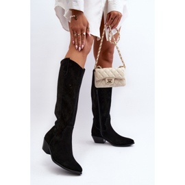 Zazoo Bottines supérieures ajourées noires le noir 2