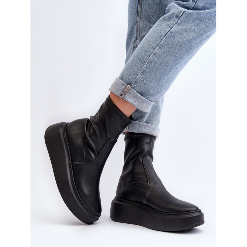 Step in style Bottes Modèle Zazoo 3395 Noir - Entrez avec style le noir 2