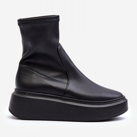Step in style Bottes Modèle Zazoo 3395 Noir - Entrez avec style le noir 3